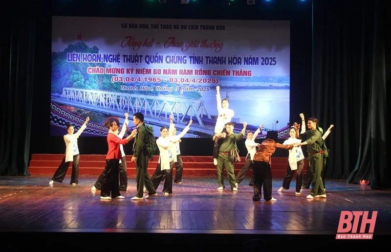 Tổng kết và trao giải Liên hoan nghệ thuật quần chúng tỉnh Thanh Hóa năm 2025