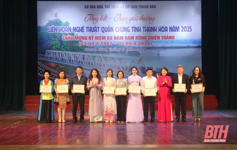 Tổng kết và trao giải Liên hoan nghệ thuật quần chúng tỉnh Thanh Hóa năm 2025