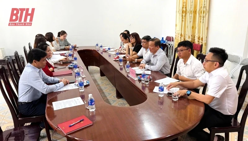 Liên minh HTX Thanh Hoá làm việc với Quỹ hỗ trợ phát triển HTX tỉnh Quảng Nam