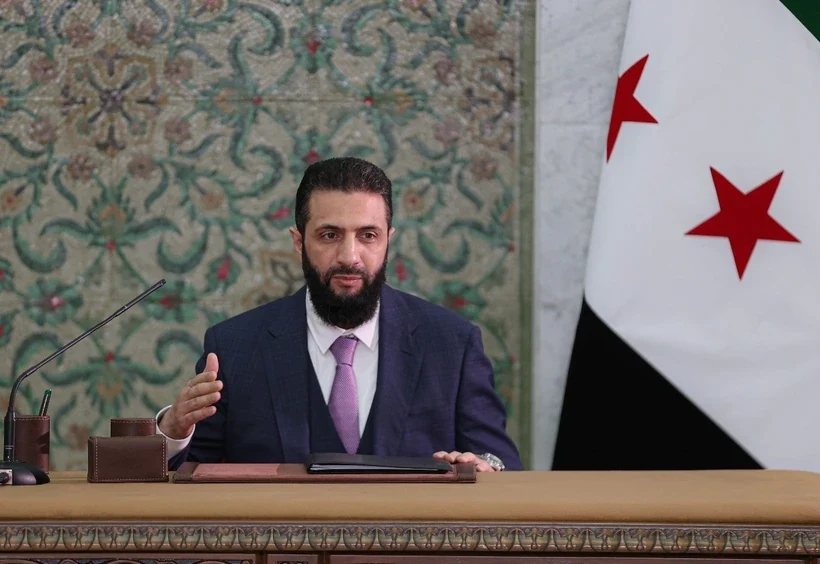 Ahmed al-Sharaa công bố chính quyền chuyển tiếp mới tại Syria