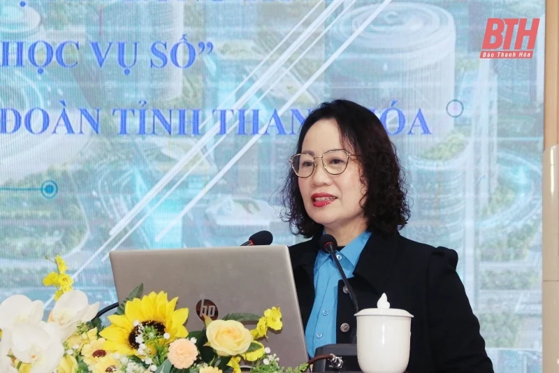 Triển khai phong trào “Bình dân học vụ số” trong các cấp công đoàn tỉnh Thanh Hóa