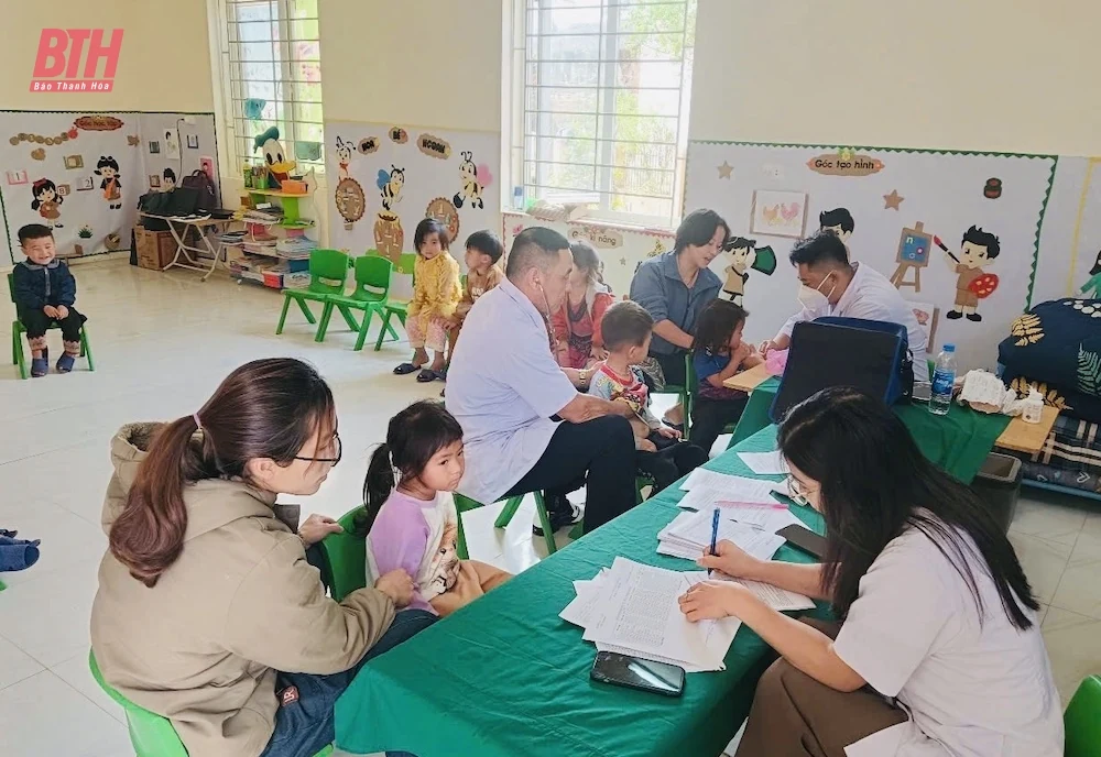 Thanh Hóa: Chiến dịch tiêm chủng vắc xin phòng chống dịch sởi đạt trên 92%