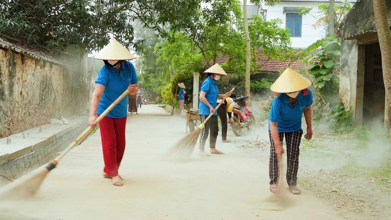Tổ chức GNI cùng người dân huyện Vĩnh Lộc chung tay bảo vệ môi trường