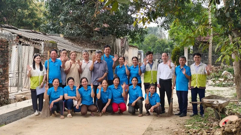 Tổ chức GNI cùng người dân huyện Vĩnh Lộc chung tay bảo vệ môi trường