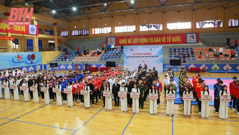 Khai mạc Giải vô địch Pencak Silat Quốc gia năm 2025