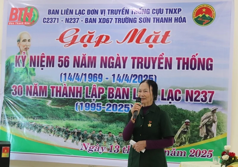C2371- N237 Ban xây dựng 67 Trường Sơn kỷ niệm 56 năm ngày thành lập