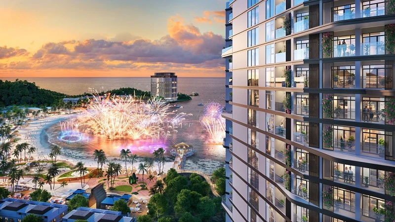 Thành phố Vịnh trung tâm Xanh Island tại Cát Bà: Kiệt tác quyến rũ