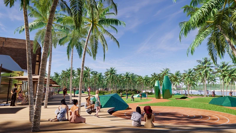 Thành phố Vịnh trung tâm Xanh Island tại Cát Bà: Kiệt tác quyến rũ
