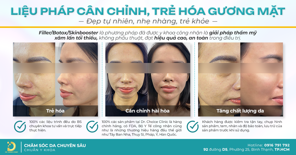 Top 3 cơ sở trẻ hóa căng da mặt uy tín tại TPHCM