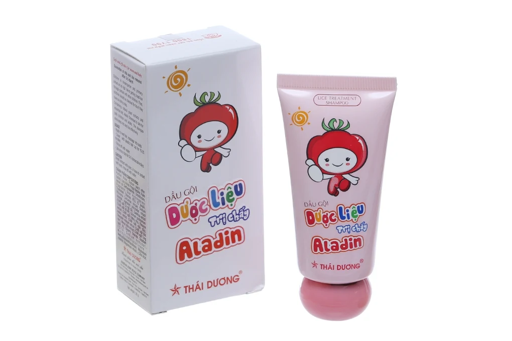 Thu hồi dầu gội dược liệu sạch chấy Aladin của Công ty cổ phần Sao Thái Dương