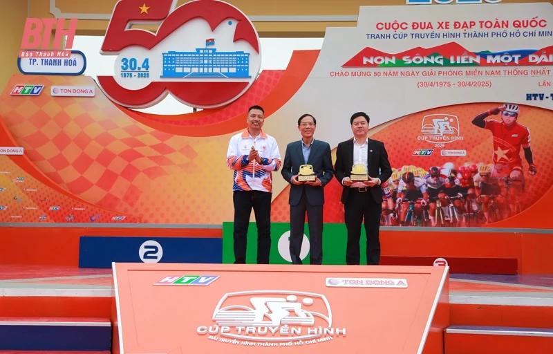 Thanh Hóa hoàn thành tốt việc đón, tiễn đoàn đua xe đạp tranh Cúp Truyền hình TP Hồ Chí Minh