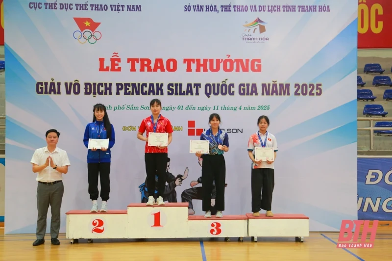 Thanh Hóa nhất toàn đoàn tại Giải vô địch Pencak Silat Quốc gia 2025