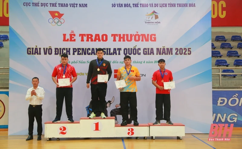 Thanh Hóa nhất toàn đoàn tại Giải vô địch Pencak Silat Quốc gia 2025