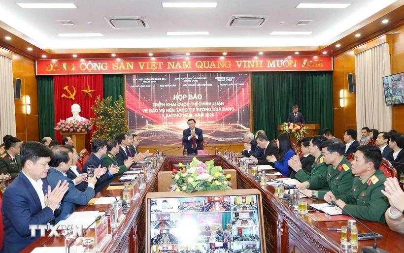 Khởi động Cuộc thi về bảo vệ nền tảng tư tưởng của Đảng lần 1/2025