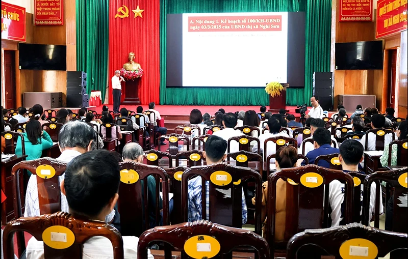 Cập nhật kiến thức về công tác quản lý hành nghề y, dược tư nhân trên địa bàn thị xã Nghi Sơn