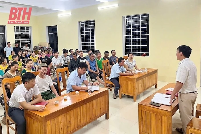 Như Xuân hoàn thành lấy ý kiến Nhân dân về việc sắp xếp đơn vị hành chính cấp xã