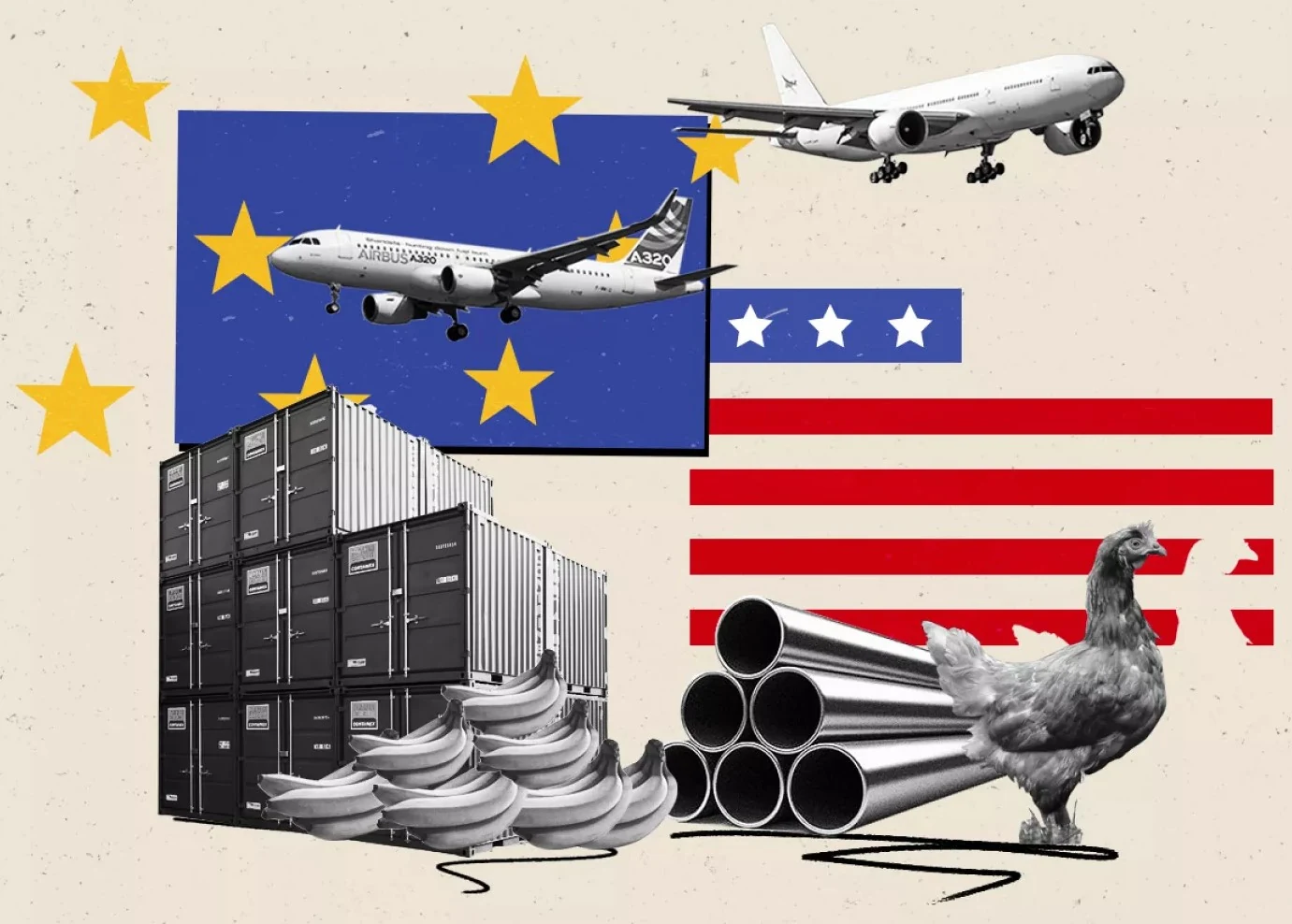 Lịch sử đối đầu thương mại Mỹ - EU