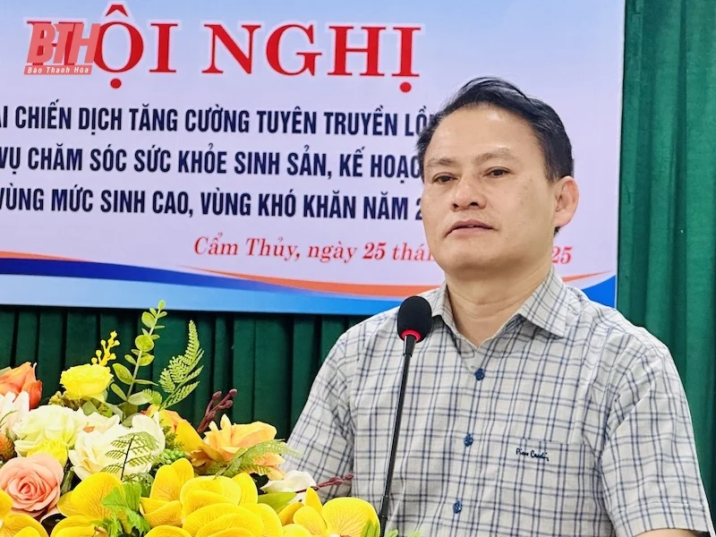 Triển khai Chiến dịch tăng cường tuyên truyền, lồng ghép cung cấp dịch vụ chăm sóc SKSS/KHHGĐ đến vùng mức sinh cao, vùng khó khăn năm 2025