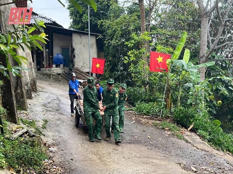 Phong trào thi đua quyết thắng ở Đồn Biên phòng Trung Lý