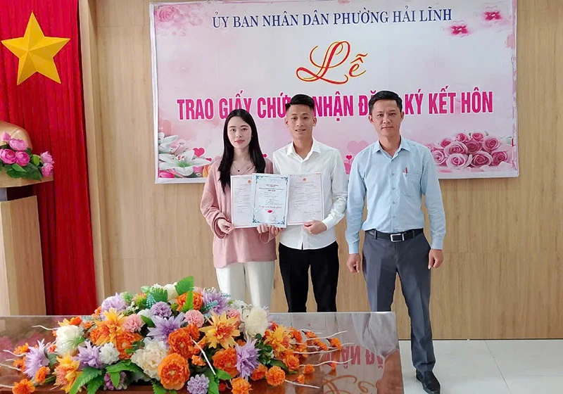 Phường Hải Lĩnh xây dựng “Chính quyền thân thiện, vì Nhân dân phục vụ”