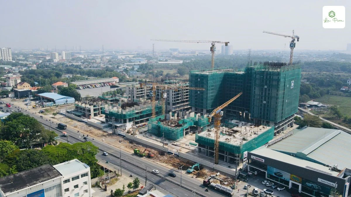 Tiến độ La Pura đã đến đâu? Hình ảnh mới nhất 2025