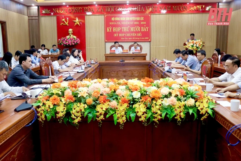 Hậu Lộc: Thông qua nghị quyết thành lập các đơn vị hành chính cấp xã