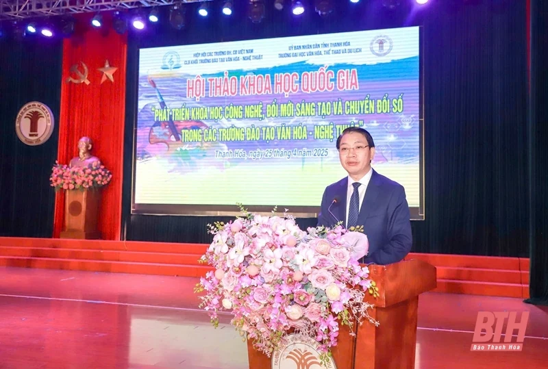 Hội thảo khoa học Quốc gia: “Phát triển khoa học công nghệ, đổi mới sáng tạo và chuyển đổi số trong các trường đào tạo văn hóa – nghệ thuật”