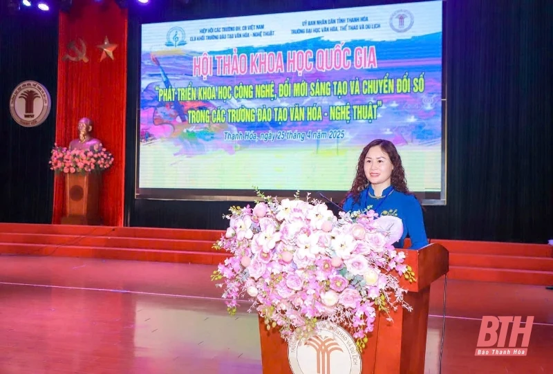 Hội thảo khoa học Quốc gia: “Phát triển khoa học công nghệ, đổi mới sáng tạo và chuyển đổi số trong các trường đào tạo văn hóa – nghệ thuật”