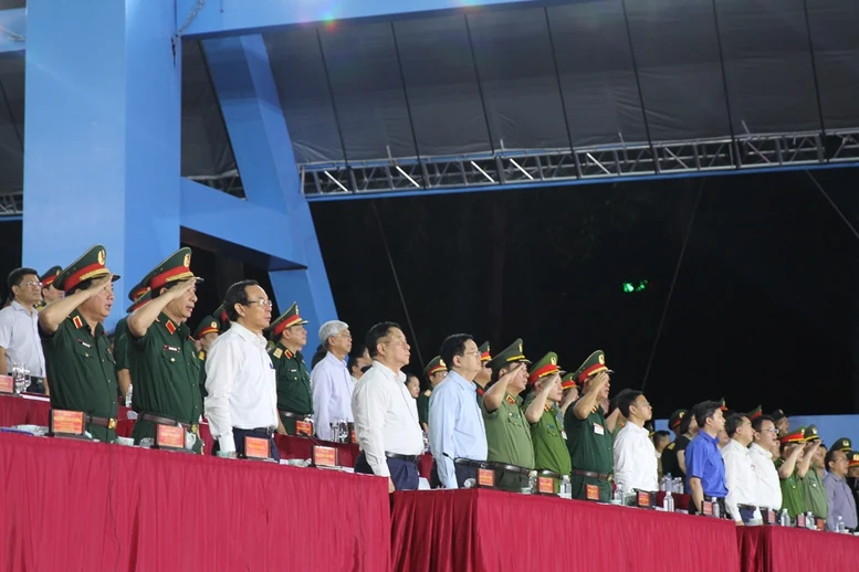 Sơ duyệt cấp Nhà nước Lễ kỷ niệm 50 năm Ngày giải phóng miền Nam, thống nhất đất nước- Ảnh 1. Sơ duyệt cấp Nhà nước Lễ kỷ niệm 50 năm Ngày giải phóng miền Nam, thống nhất đất nước