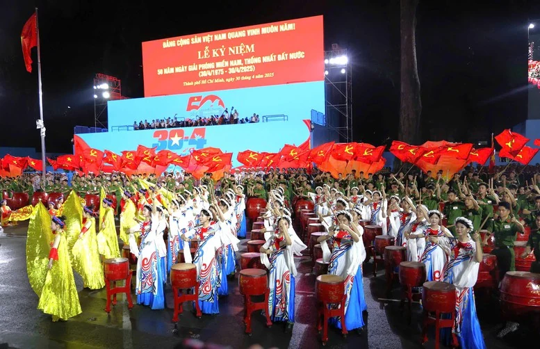 Sơ duyệt cấp Nhà nước Lễ kỷ niệm 50 năm Ngày giải phóng miền Nam, thống nhất đất nước- Ảnh 2. Sơ duyệt cấp Nhà nước Lễ kỷ niệm 50 năm Ngày giải phóng miền Nam, thống nhất đất nước