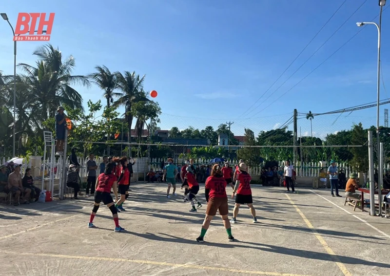 Thực hiện các tiêu chí văn hóa trong xây dựng nông thôn mới tại xã Thọ Tiến