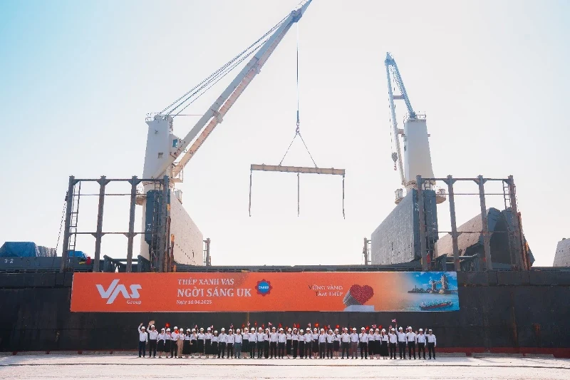 Thép VAS, Thép xanh Việt Nam chinh phục thị trường UK