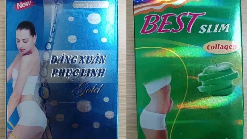 Phát hiện hai thực phẩm bảo vệ sức khỏe có chứa chất cấm sibutramine