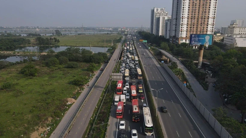 Cao tốc Pháp Vân-Cầu Giẽ dự kiến đón khoảng 140.000 xe trong ngày hôm nay