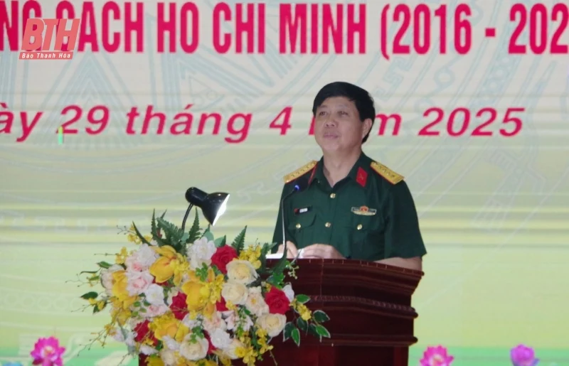 Bộ Chỉ huy Quân sự tỉnh thực hiện hiệu quả Chỉ thị 05-CT/TW của Bộ Chính trị