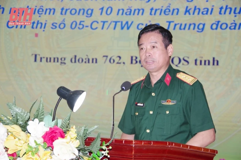 Bộ Chỉ huy Quân sự tỉnh thực hiện hiệu quả Chỉ thị 05-CT/TW của Bộ Chính trị