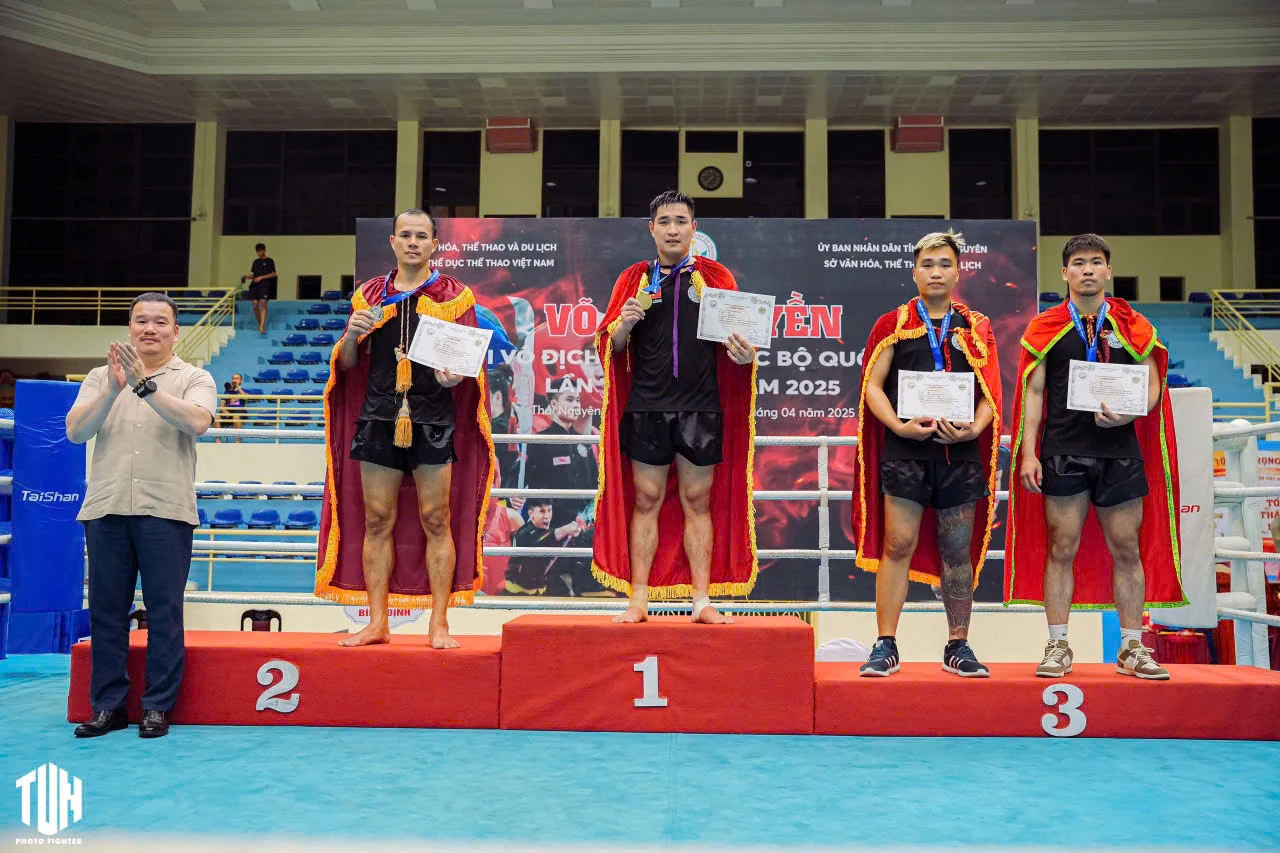Võ sỹ xứ Thanh khẳng định vị thế tại Giải vô địch các CLB Võ cổ truyền quốc gia năm 2025