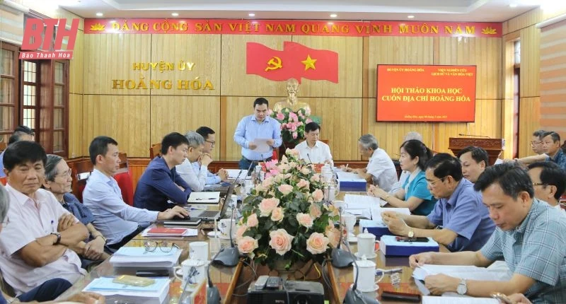Hội thảo khoa học cuốn Địa chí Hoằng Hoá