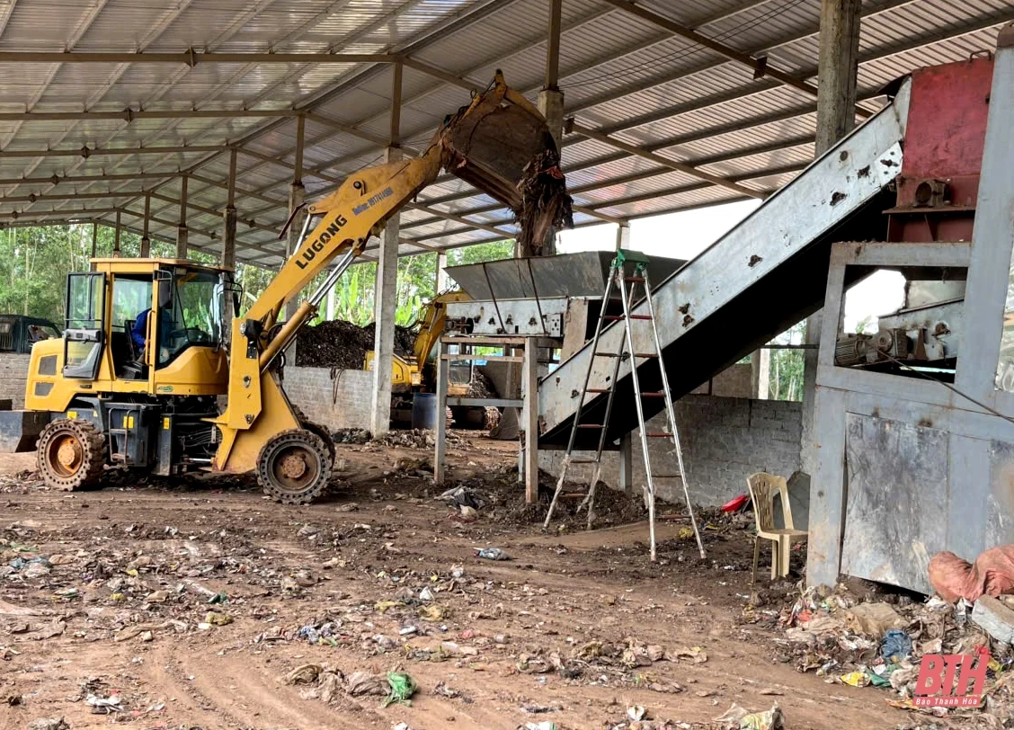 Hiệu quả công nghệ xử lý rác thải bằng men vi sinh ở Thạch Thành