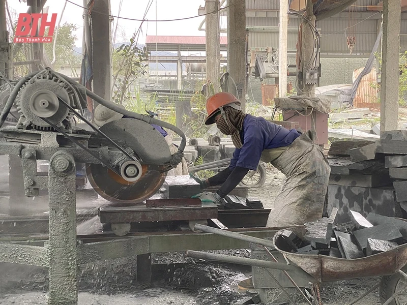 Đảm bảo an toàn, vệ sinh lao động tại các cơ sở khai thác, chế biến đá