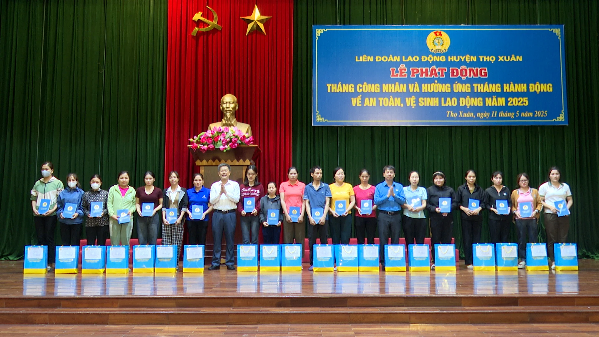 LĐLĐ huyện Thọ Xuân tổ chức nhiều hoạt động thiết thực nhân Tháng công nhân