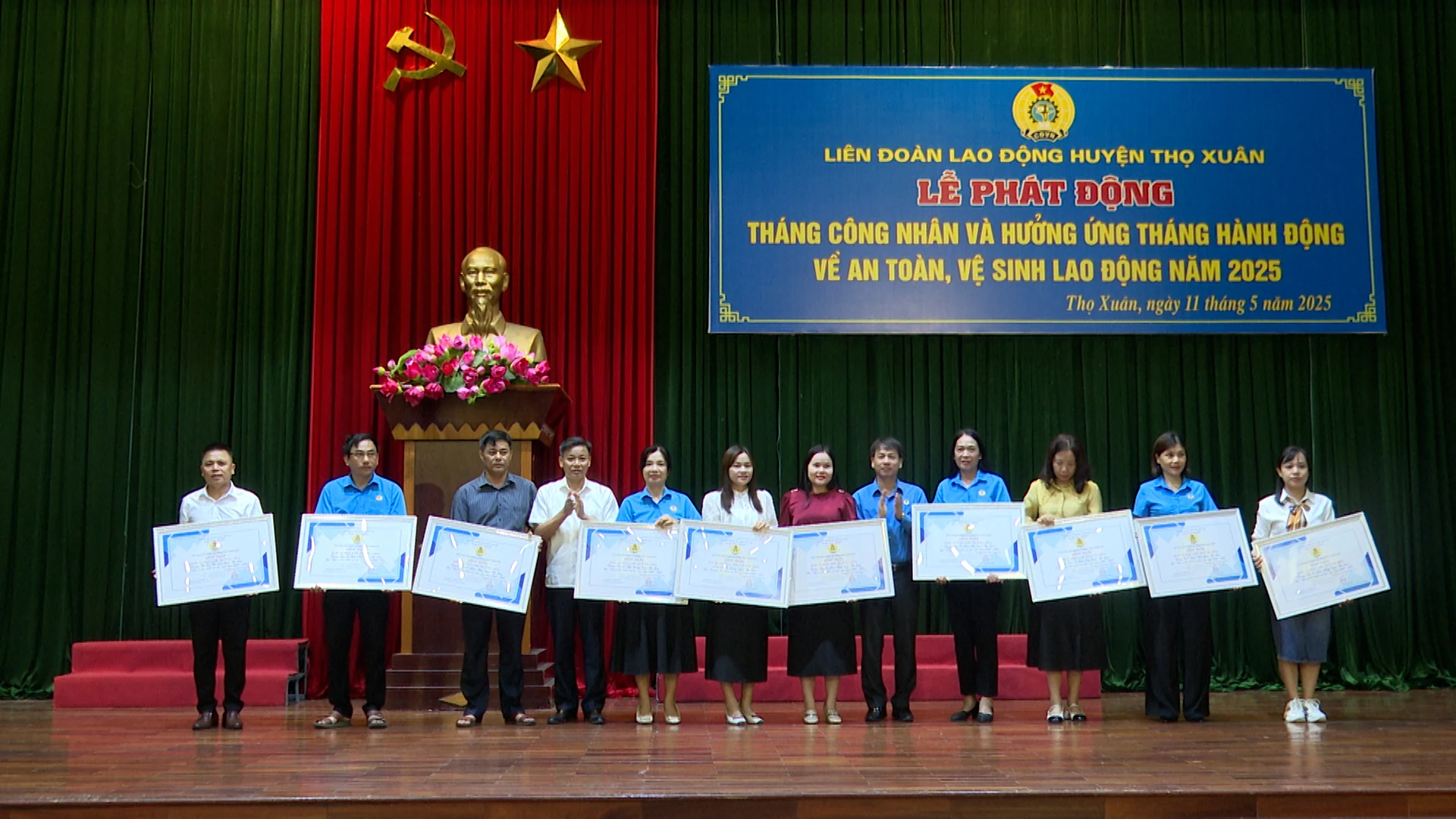 LĐLĐ huyện Thọ Xuân tổ chức nhiều hoạt động thiết thực nhân Tháng công nhân