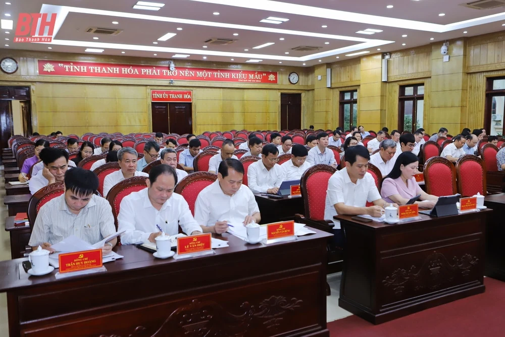 Ban Chấp hành Đảng bộ tỉnh thông qua Đề án tổ chức bộ máy, biên chế đảng ủy xã, phường và MTTQ, các đoàn thể sau sắp xếp đơn vị hành chính cấp xã