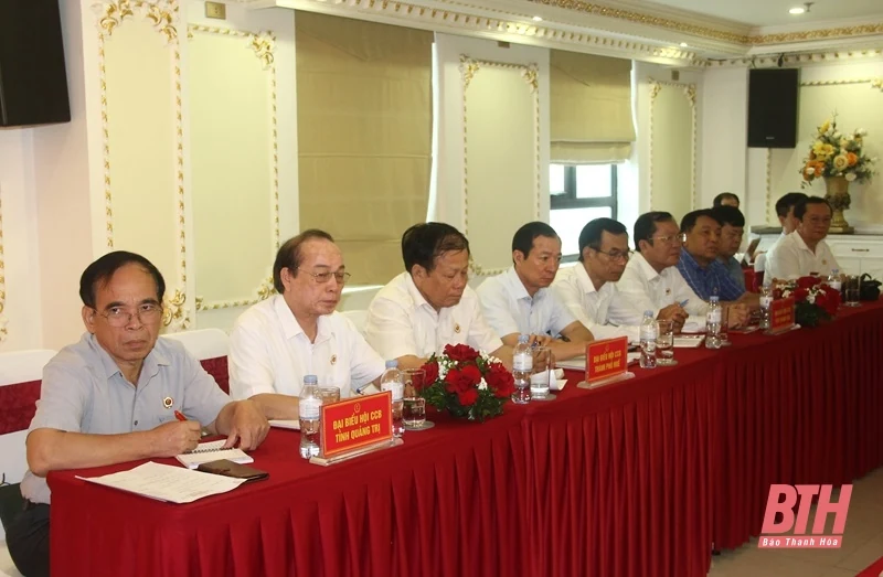 Cụm thi đua cựu chiến binh 6 tỉnh Bắc Trung bộ giao ban 6 tháng đầu năm