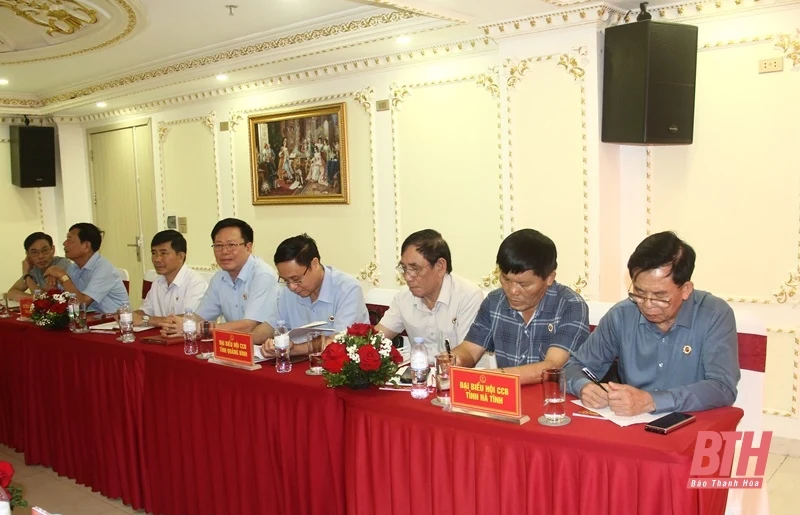 Cụm thi đua cựu chiến binh 6 tỉnh Bắc Trung bộ giao ban 6 tháng đầu năm