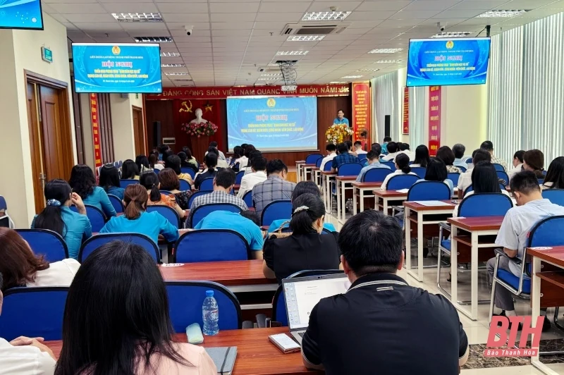 LĐLĐ TP Thanh Hóa phát động phong trào “Bình dân học vụ số”