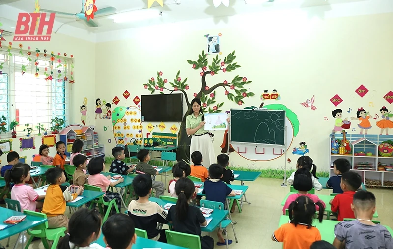 Chuyển biến từ việc “lấy trẻ làm trung tâm”