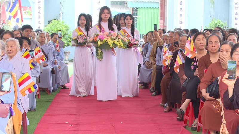 Giáo hội Phật giáo huyện Thọ Xuân tổ chức Đại lễ Phật đản Phật lịch 2569 - Dương lịch 2025