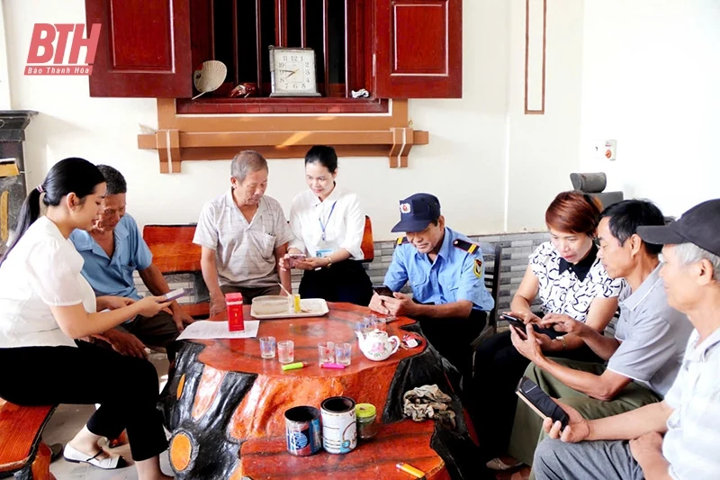 Yên Định sớm hoàn thành 100% chuyển đổi số cấp xã