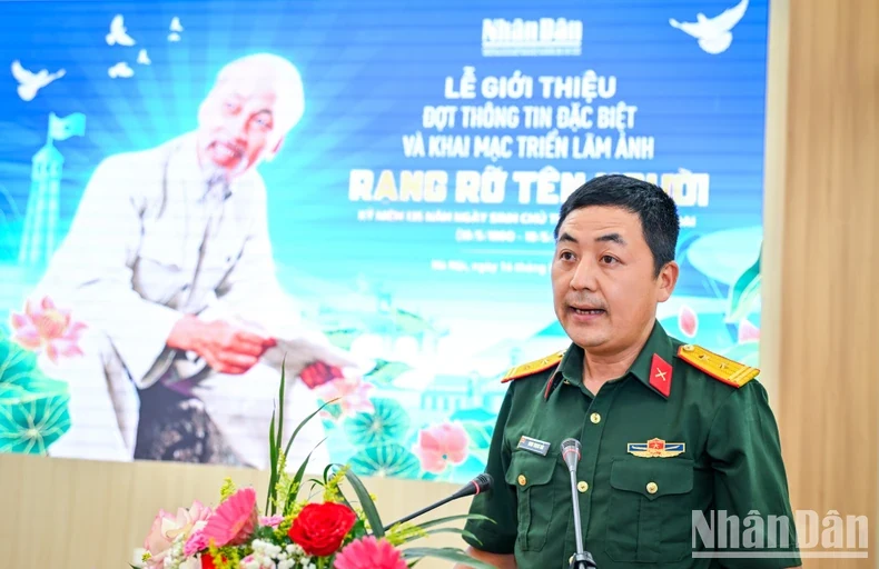 Báo Nhân Dân khai mạc triển lãm và ra mắt ấn phẩm đặc biệt kỷ niệm 135 năm Ngày sinh Chủ tịch Hồ Chí Minh